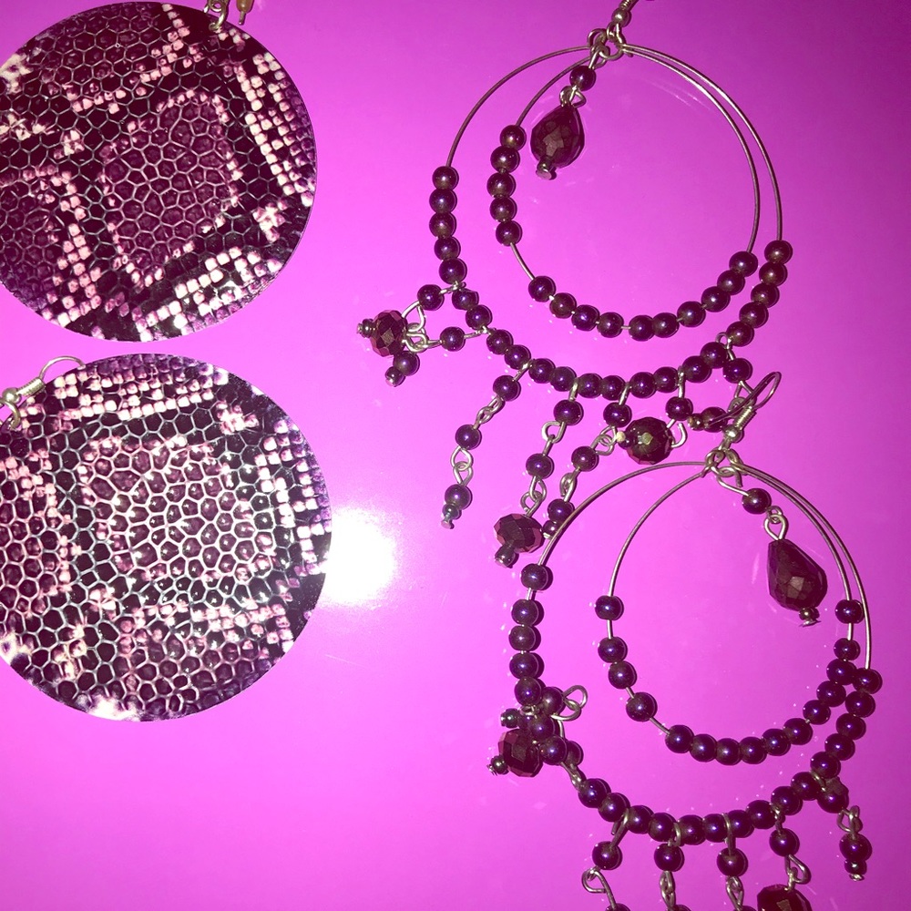 Statement Earring Set - image 1